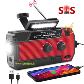 Noodradio nood radio pakket 4000mah *RED*