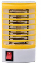 Elektrisch muggenlamp muggen lamp binnen stopcontact led stekker *geel*