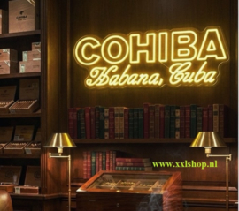 Cohiba NEON sign bord led lichtbord verlichting lamp XXL