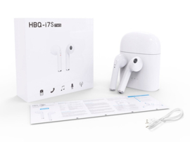 Bluetooth in-ear oortjes in ear oordopjes i7s *3 kleuren* + laadbox
