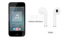 Bluetooth in-ear oortjes in ear oordopjes i7s *3 kleuren* + laadbox