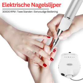Elektrische nagel vijl frees nagelfrees freesmachine PRO 250-delig *wit*