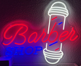 Kapper barber neon sign bord LED lichtbord verlichting lamp XXL #2