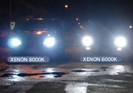 Xenon kit set verlichting H11 8000K 55W + ballast HID slim can bus