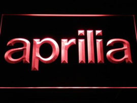 Aprilia neon bord lamp LED cafe verlichting reclame lichtbak