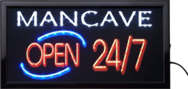 Mancave LED bord lamp verlichting lichtbak reclamebord #mancave
