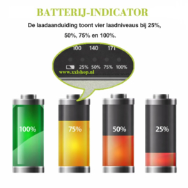 Noodradio nood pakket radio accu powerbank solar 4000mah *ORANJE*