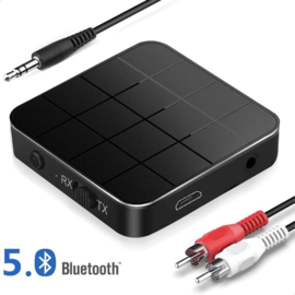 Bluetooth 5.0 transmitter ontvanger audio adapter streamer speaker