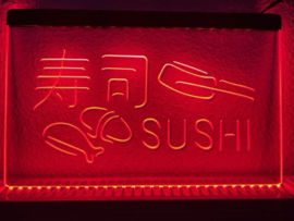 Sushi neon bord lamp LED verlichting reclame lichtbak