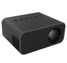 Mini beamer projector Full HD LED HDMI VGA USB SD 1080P *ZWART*