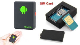 Mini A8 GSM GPRS GPS tracker auto volgen volgsysteem klein