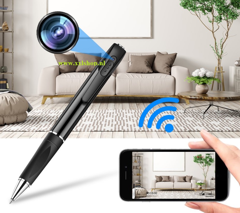 Spy pen spionage verborgen camera audio video FULLHD + WIFI