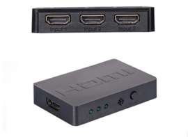 4 poort HDMI switch splitter hub verdeler + afstandsbediening