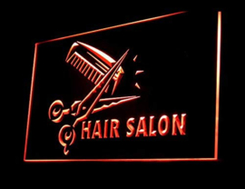 Hair salon kapper neon bord lamp LED verlichting reclame lichtbak