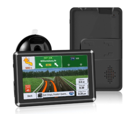 Navigatie 5 inch auto GPS FM navigatiesysteem touchscreen