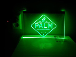 Palm neon bord lamp LED cafe verlichting reclame lichtbak