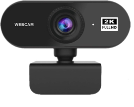 Webcam 2K laptop USB microfoon PC Quad HD autofocus