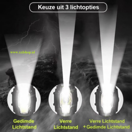 Noodradio nood pakket radio accu powerbank solar 4000mah *RED*