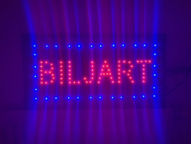 Biljart biljard biljarten LED bord verlichting lichtbak reclamebord #biljart