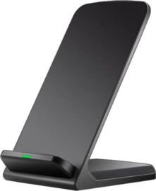 Draadloze oplader staand iphone Qi lader draadloos dock snellader *zwart*