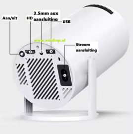 Wifi projector HY300 4K magcubic beamer Android 12 bluetooth