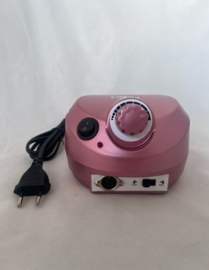 Elektrische nagel vijl frees nagelfrees freesmachine PRO 250-delig *donker roze*