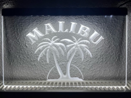 Malibu neon bord lamp LED verlichting reclame lichtbak