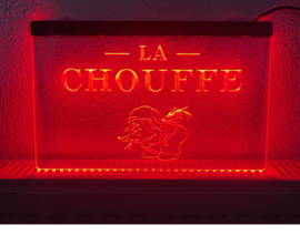 La chouffe neon bord lamp LED verlichting reclame lichtbak bier