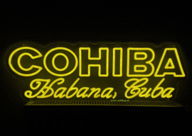 Cohiba NEON sign bord led lichtbord verlichting lamp XXL