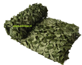 Camouflage net vierkant leger groen schaduwdoek camo *3x4* GROEN