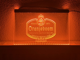 Oranjeboom neon bord lamp LED verlichting reclame lichtbak bier