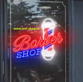 Kapper barber neon sign bord LED lichtbord verlichting lamp XXL #2