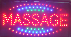 Massage LED bord lamp verlichting lichtbak reclamebord #A