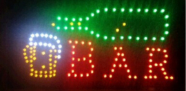 Bier bar drank cafe LED bord lamp verlichting lichtbak reclamebord #C7