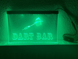 Dart bar darten neon bord lamp LED cafe verlichting reclame lichtbak