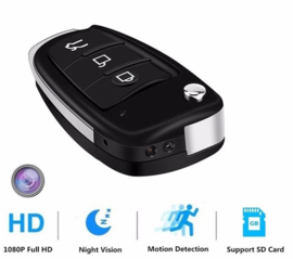 Spy gadget camera autosleutel verborgen sleutel FULLHD 1080P