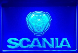 Scania neon bord lamp LED verlichting reclame lichtbak XL *40x30cm* #1