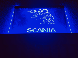 Scania neon bord lamp LED verlichting reclame lichtbak vrachtwagen #2