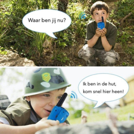 Walkie talkie walkietalkie portofoon kinderen 5KM *blauw*