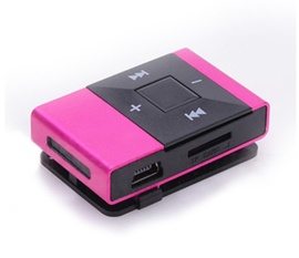 MP3 speler mini shuffle draagbare sport micro sd + clip *5 kleuren*