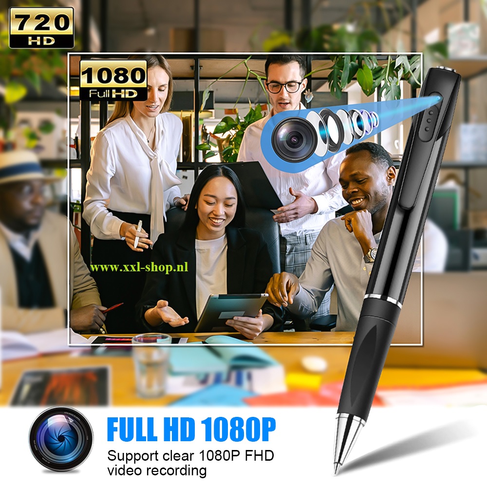 Spy pen spionage verborgen camera audio video FULLHD + WIFI