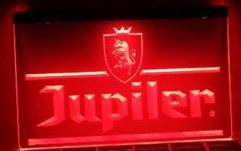 Jupiler neon bord lamp LED verlichting reclame lichtbak XL *40x30cm*