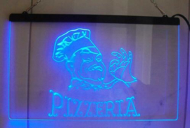 Pizzeria neon bord lamp LED cafe verlichting reclame lichtbak