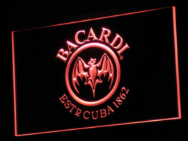 Bacardi neon bord lamp LED verlichting reclame lichtbak XL *40x30cm* #2