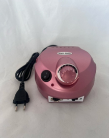 Elektrische nagel vijl frees nagelfrees freesmachine PRO 250-delig *donker roze*