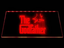 The Godfather neon bord lamp LED verlichting reclame lichtbak