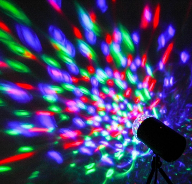 trechter belangrijk Herziening Disco lamp projector verlichting discolamp discobol LED 3W | Disco  verlichting | xxlshop.nl