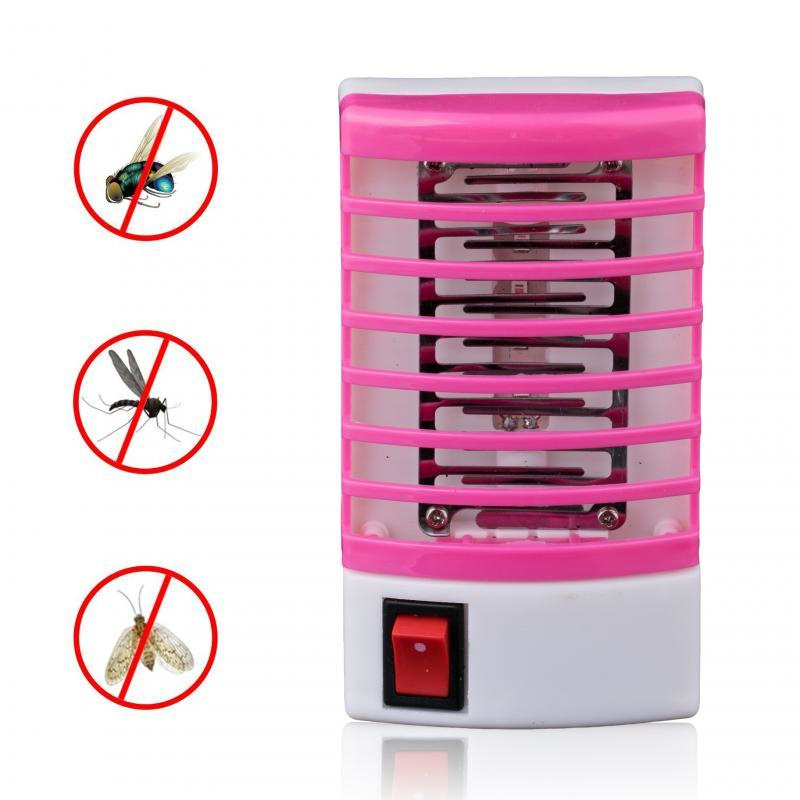 Wedstrijd Kosten Hardheid Anti muggenlamp muggen lamp stekker UV verjager vanger binnen *roze* | Anti  muggen | xxlshop.nl