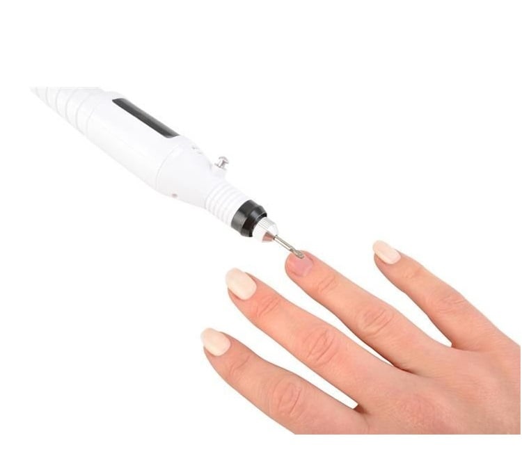 huiswerk Concurrenten monteren Nagelfrees nagel frees manicure pedicure elektrische vijl *wit* | Nagel  verzorging | xxlshop.nl