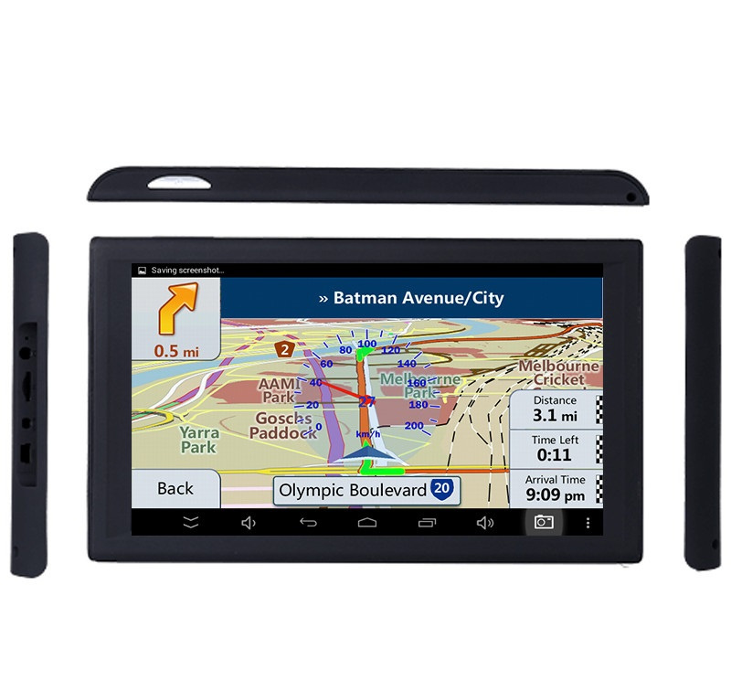 Navigatie 9 inch auto GPS touchscreen 8GB Full HD USB *Europa* + bluetooth/av-in  | Navigatie | xxlshop.nl